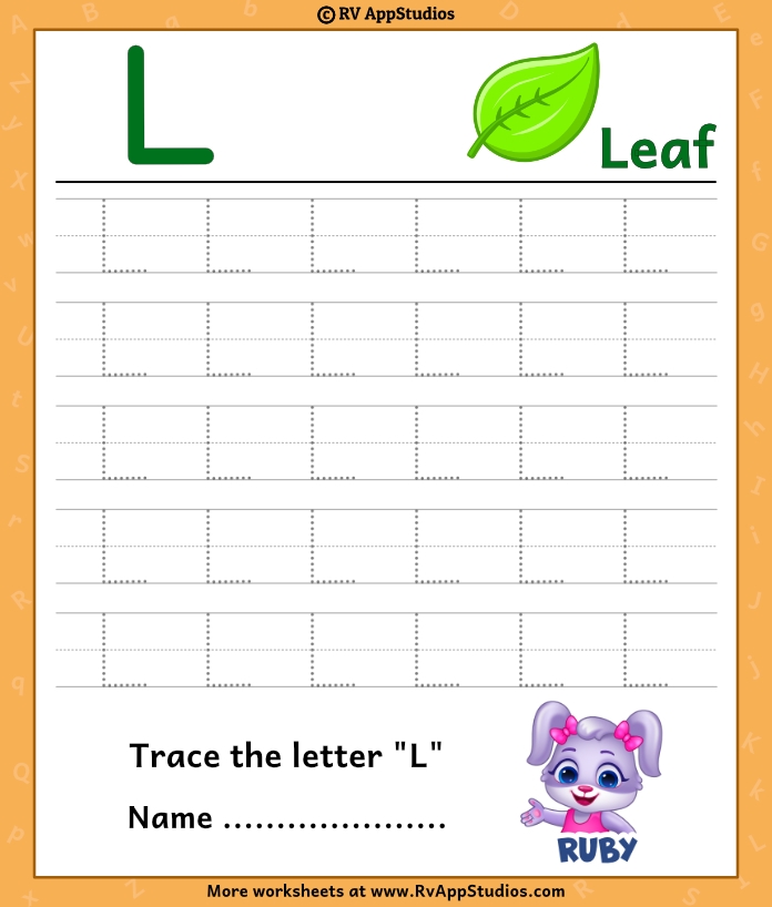 Letter L Worksheets For Preschoolers LettersWorksheets
