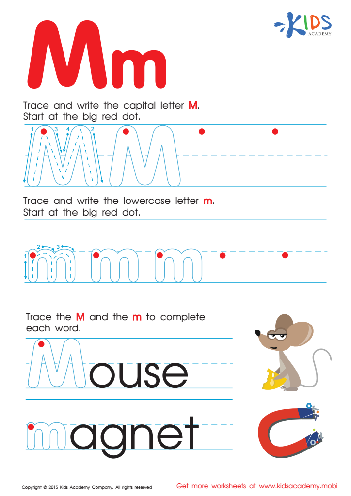 Letter M Recognition Worksheet Worksheets Library