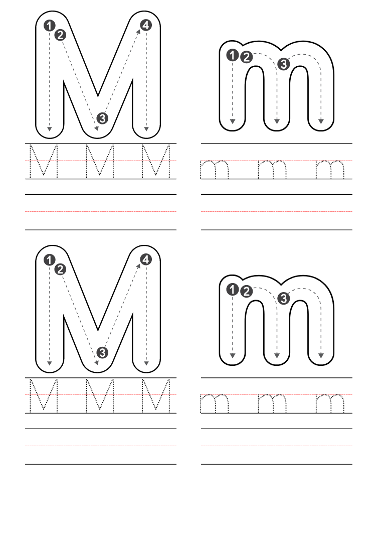 Letter M Worksheets Kindergarten Kindergarten Worksheets
