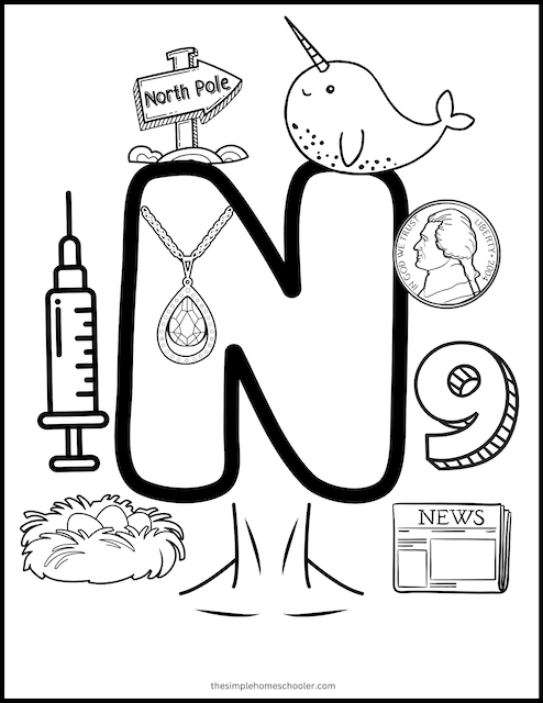 Letter N Worksheets Letter N Activities For Preschoolers 