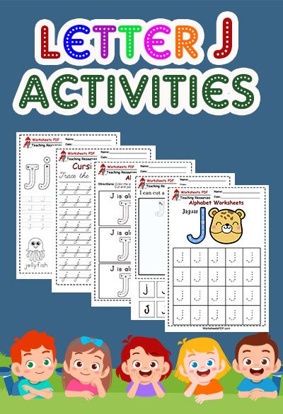 letter j worksheets pdf