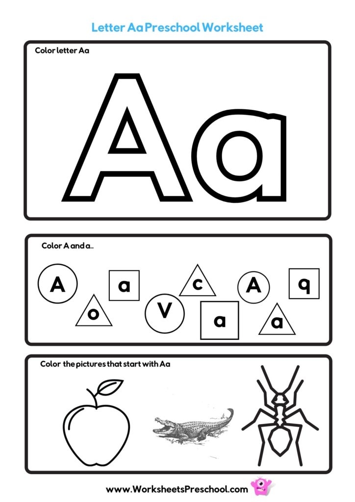 Letter Printables For Preschool 100s Of Fun Alphabet ABC Worksheets