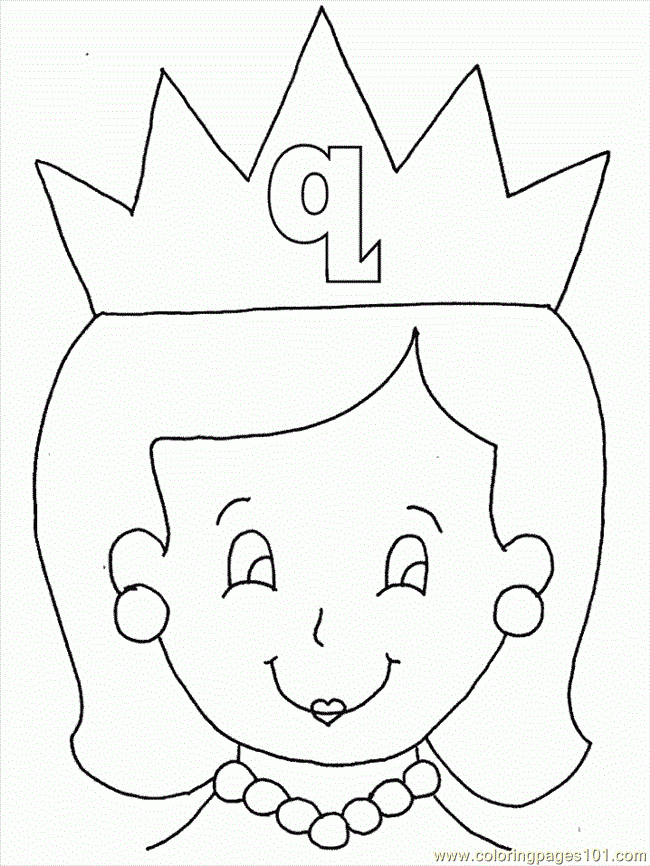 Letter Q Coloring Pages Coloring Home
