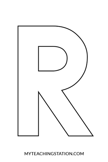 Letter R Craft Free Printable Infoupdate