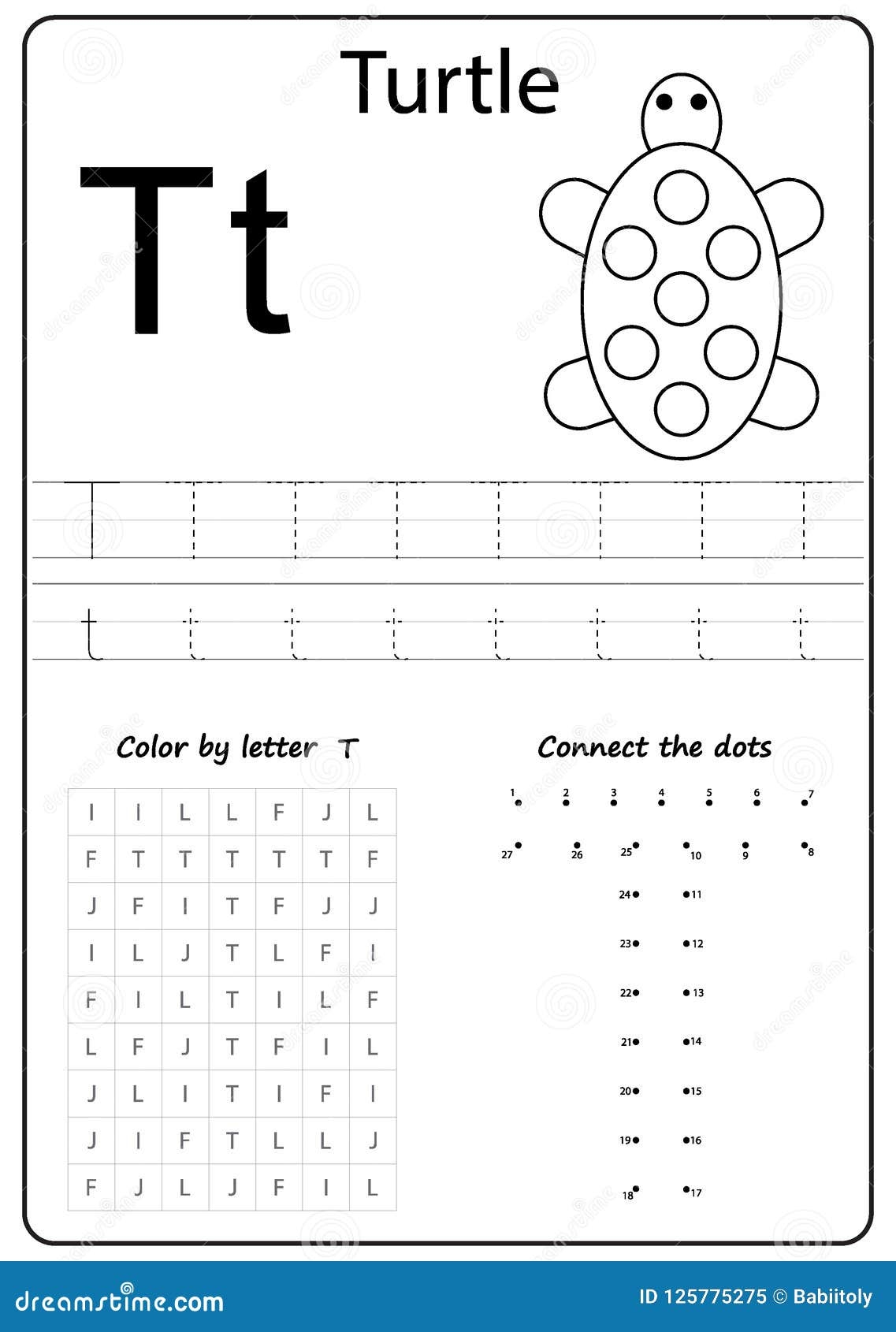letter m for kids worksheet