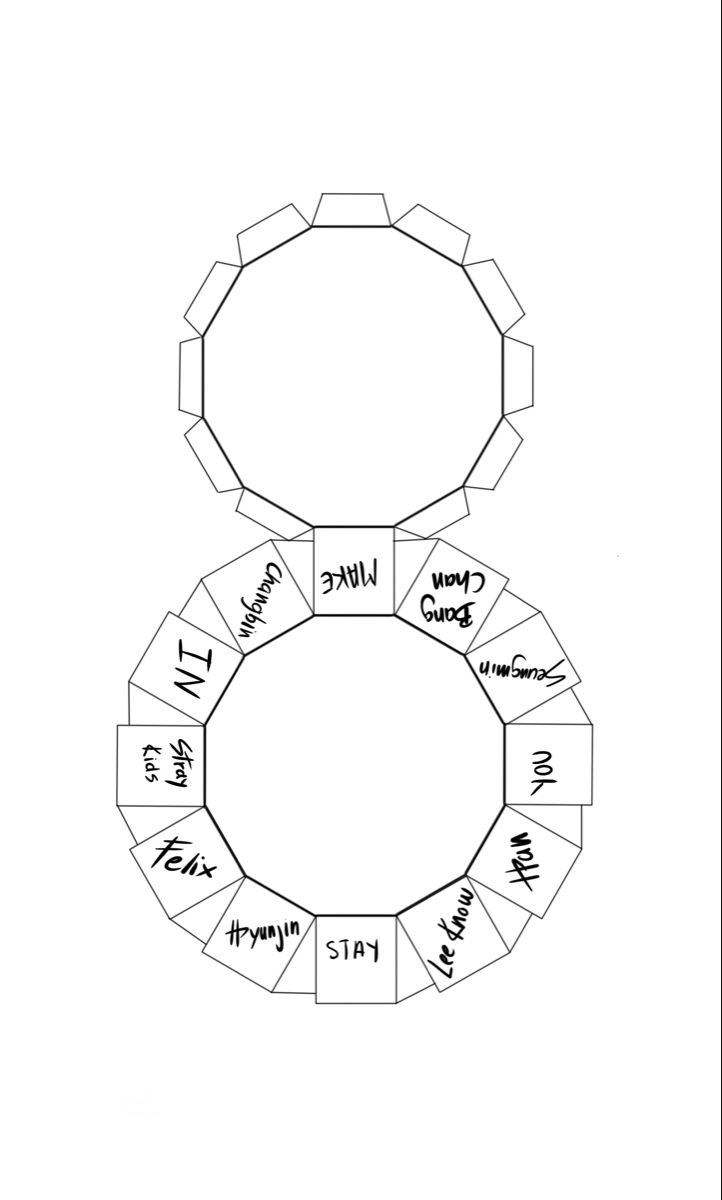 straykids lightstick colouring pics