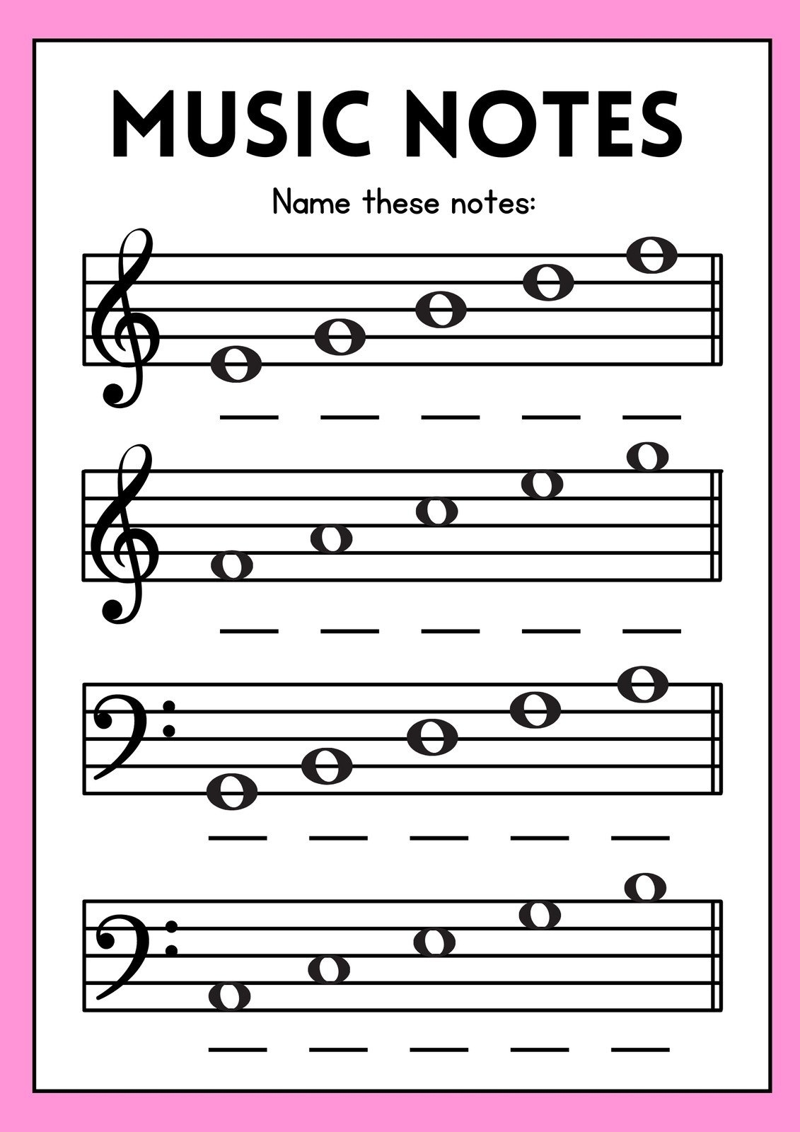 Line Or Space Music Worksheets Teaching Resources Worksheets Library