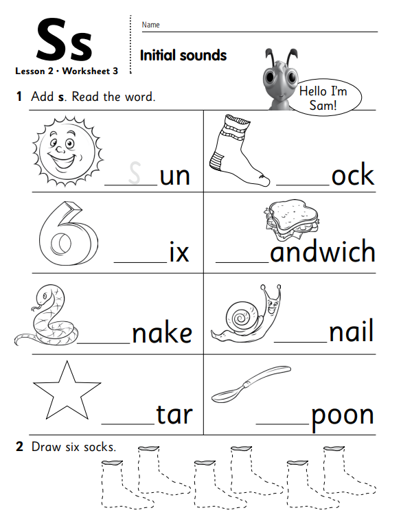 LKG English Worksheet PDF For Practice