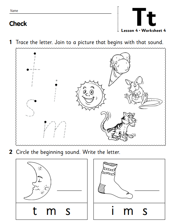 LKG English Worksheet PDF For Practice