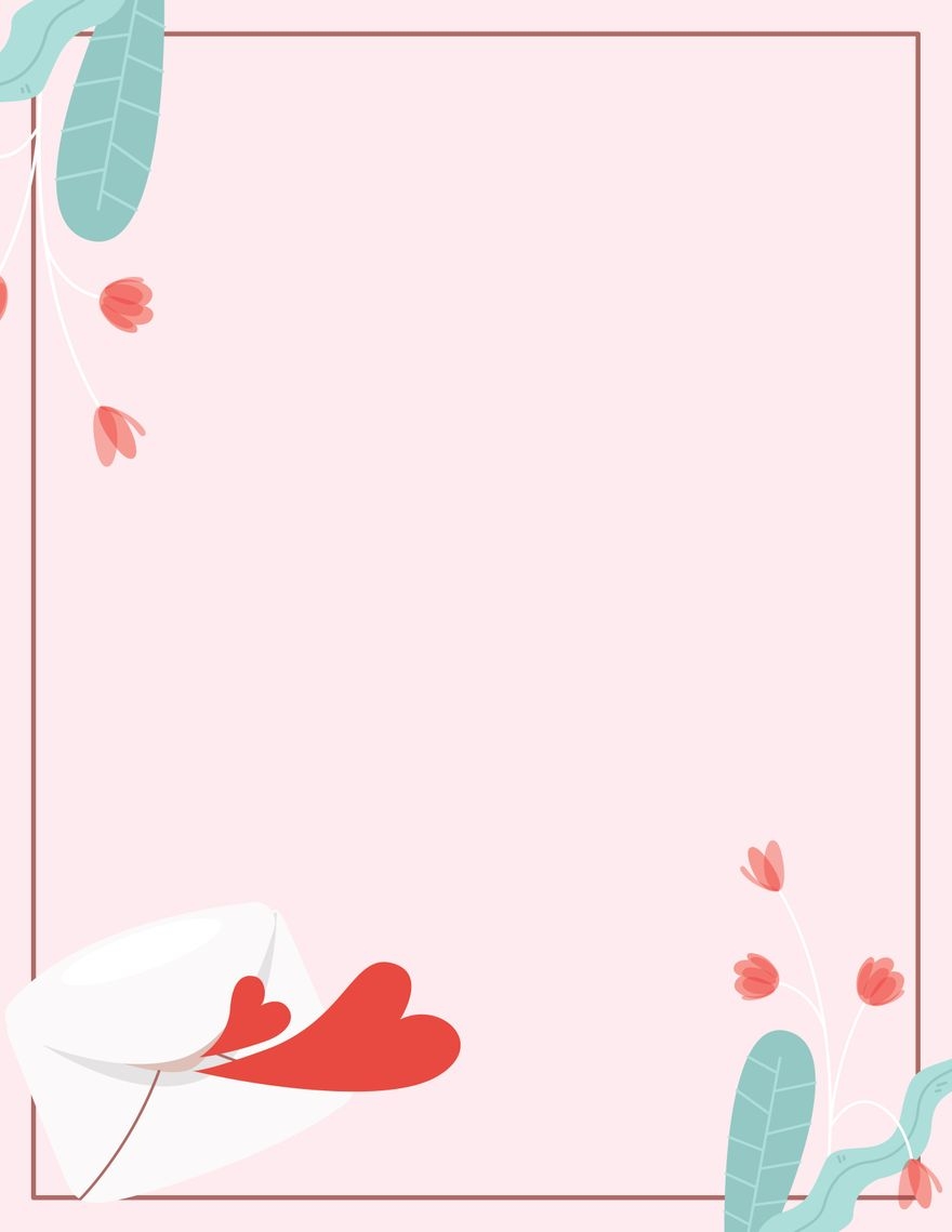 Love Letter Background In Illustrator Photoshop PDF Word Google