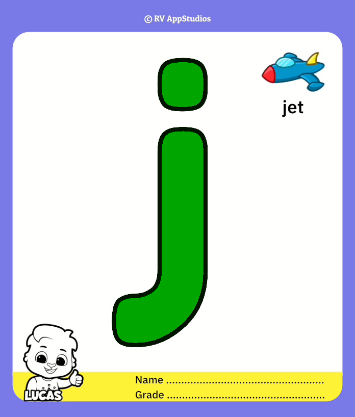 Lowercase Color ng Page For Letter J The Letter J Fan Art 44938568 