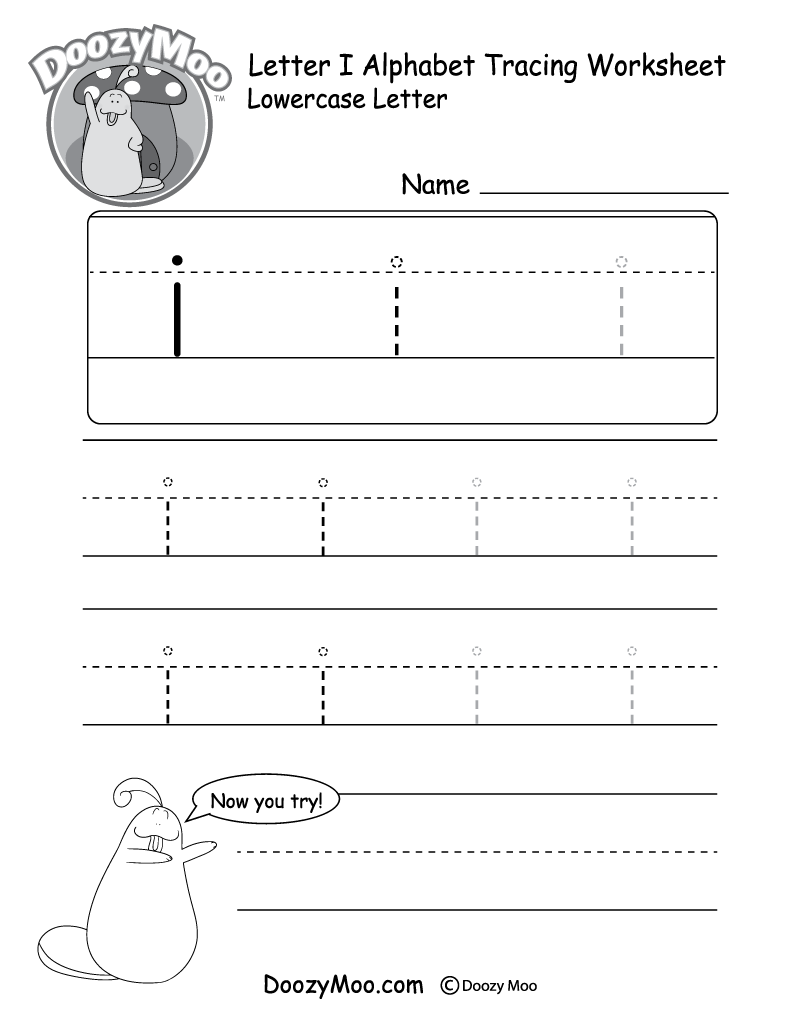 Lowercase Letter quot h quot Tracing Worksheet Doozy Moo
