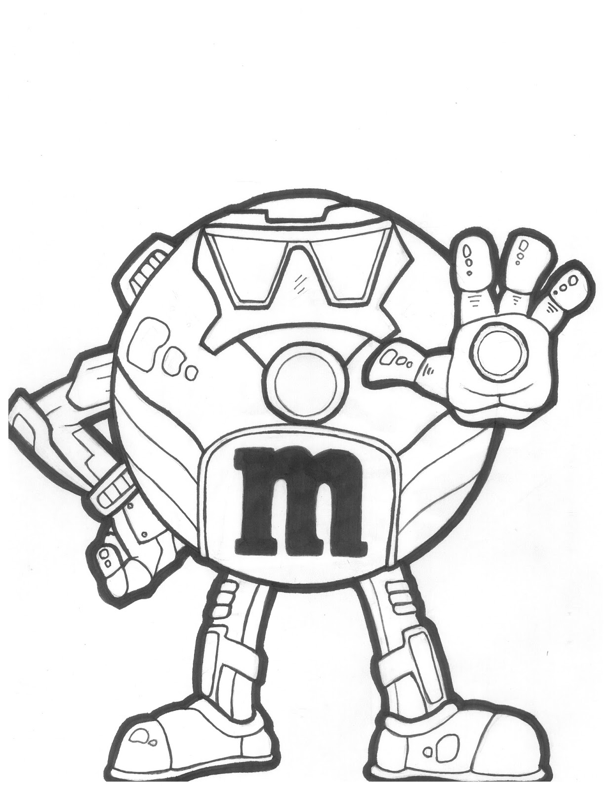 M m Coloring Pages Coloring Home