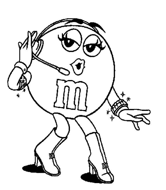 M m Free Printable Coloring Pages Coloring Home