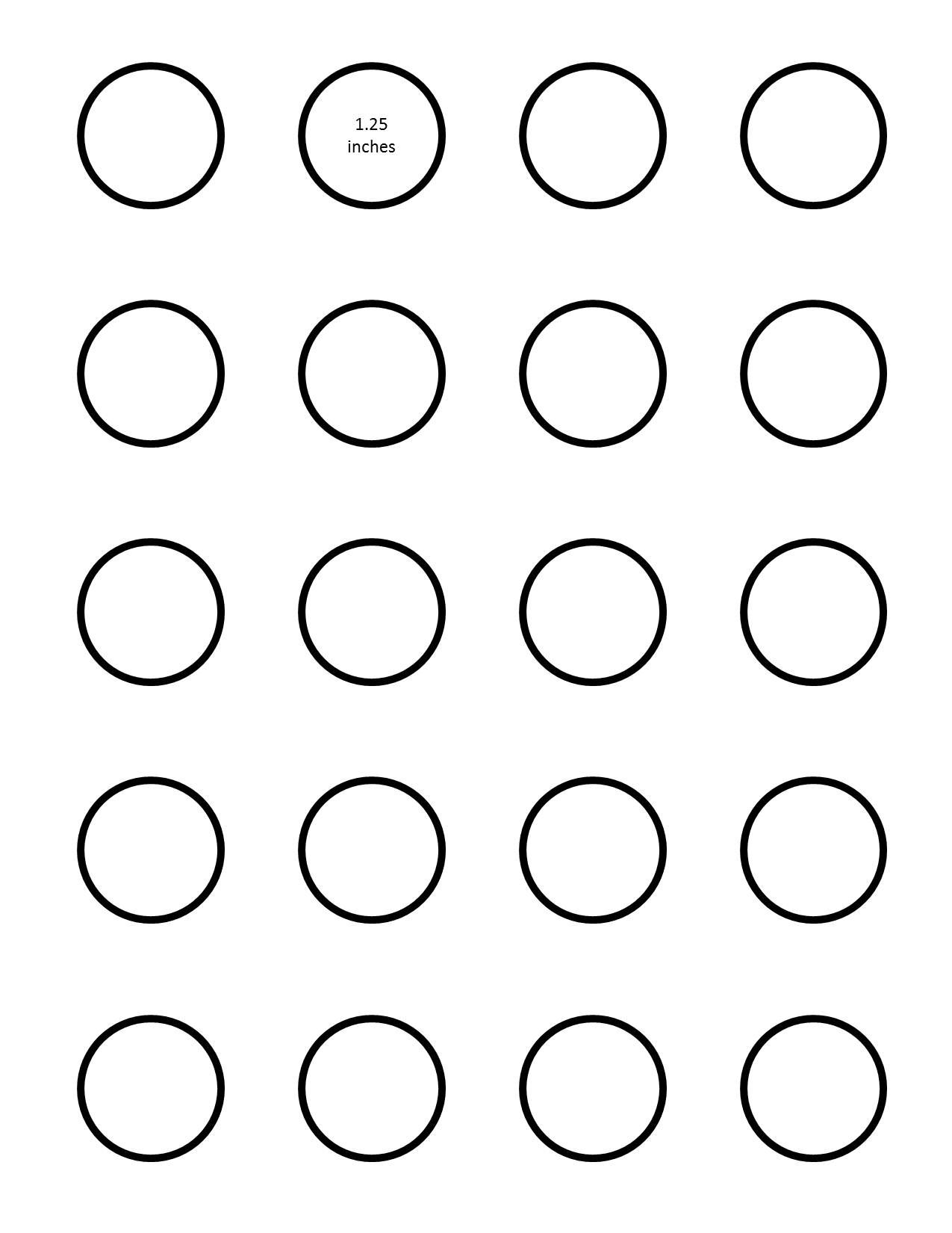 free macaron template printable