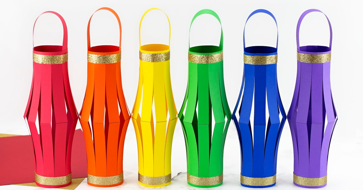 chinese paper lanterns template
