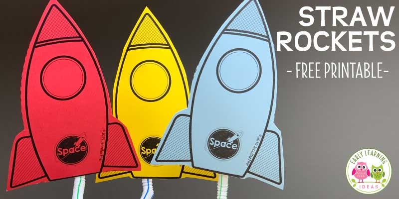 Make Simple Printable Rockets And Watch Excitement Soar Early