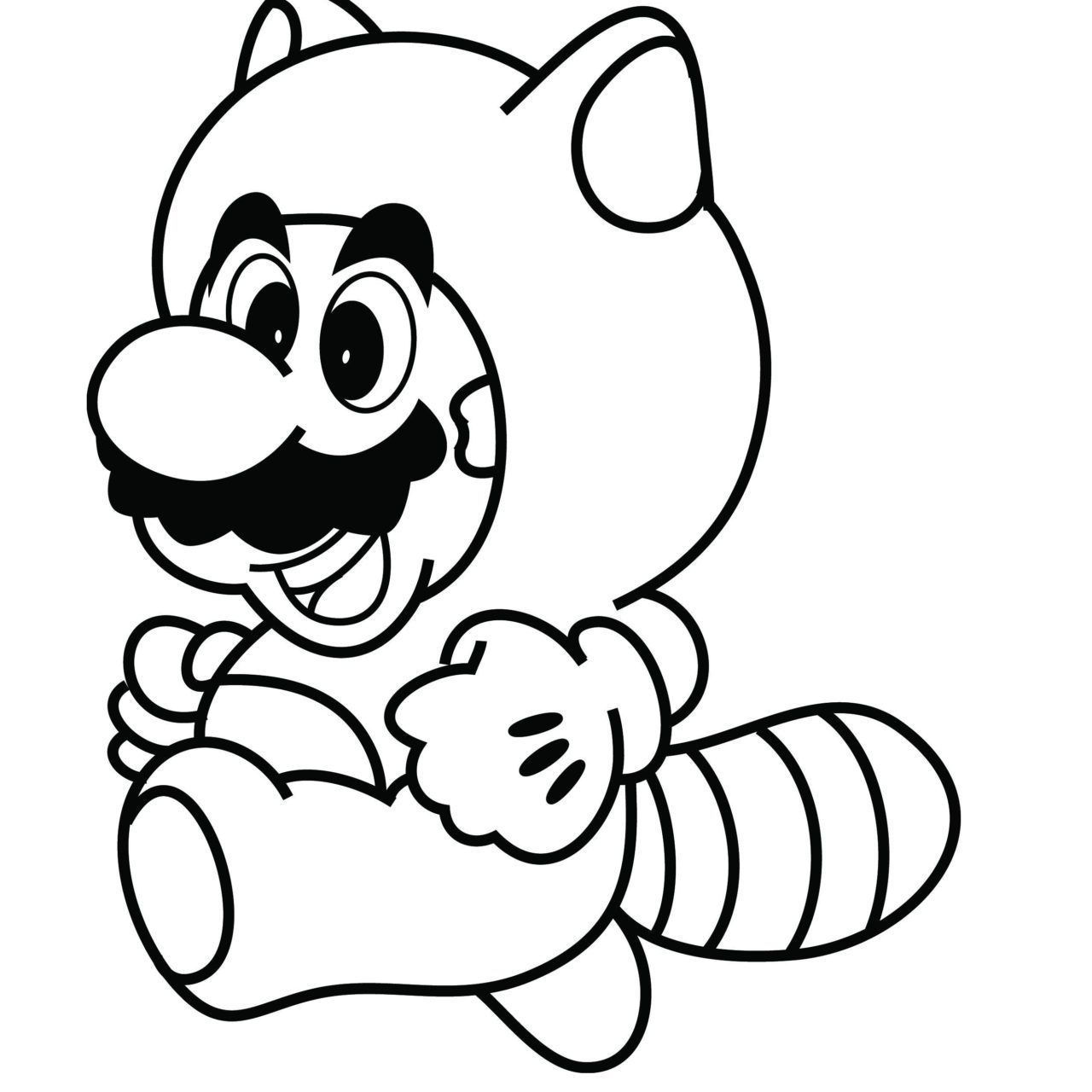 free Mario coloring pages printable