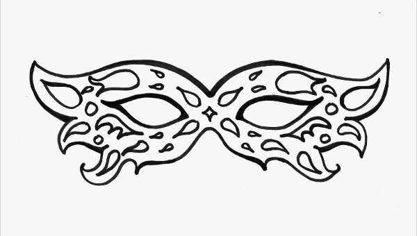 Mask Template Mask Template Printable Paper Mask Template Printable 