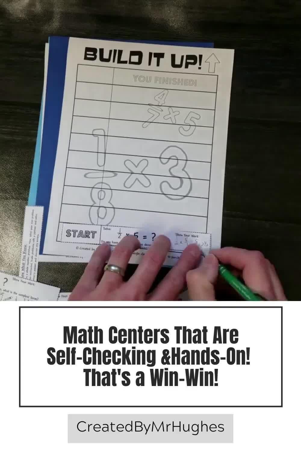 Math Centers For Elementary Math Activities Math Worksheets Artofit