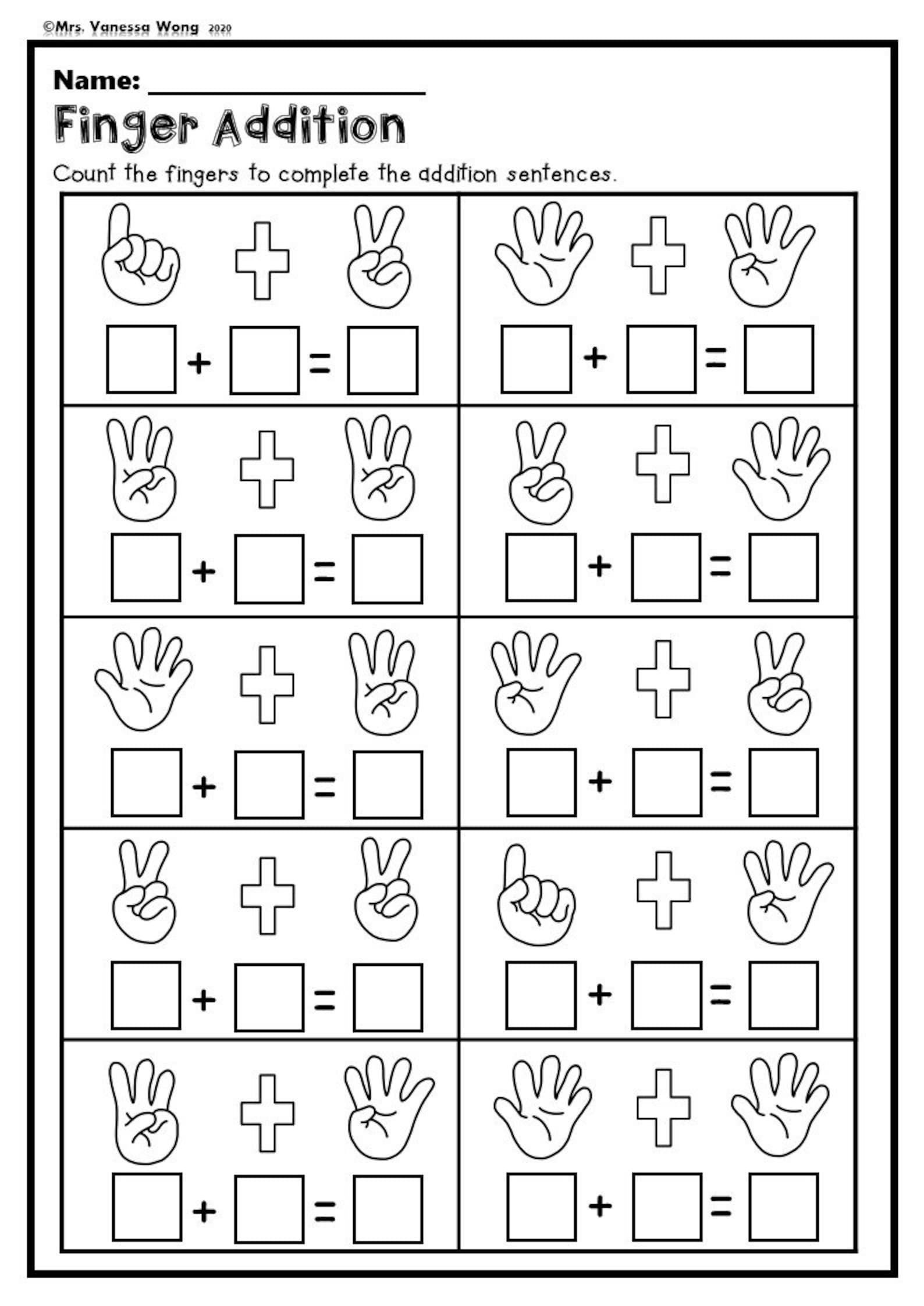 printable school worksheets for kindergarten