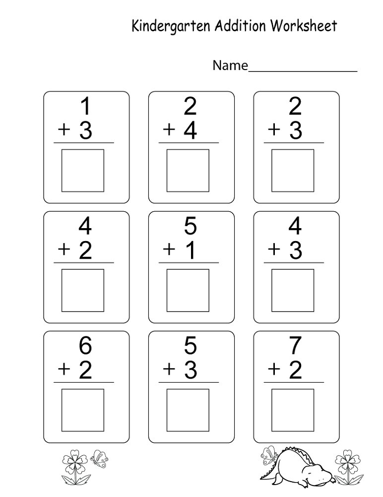 Math Worksheets For Kids Activity Shelter