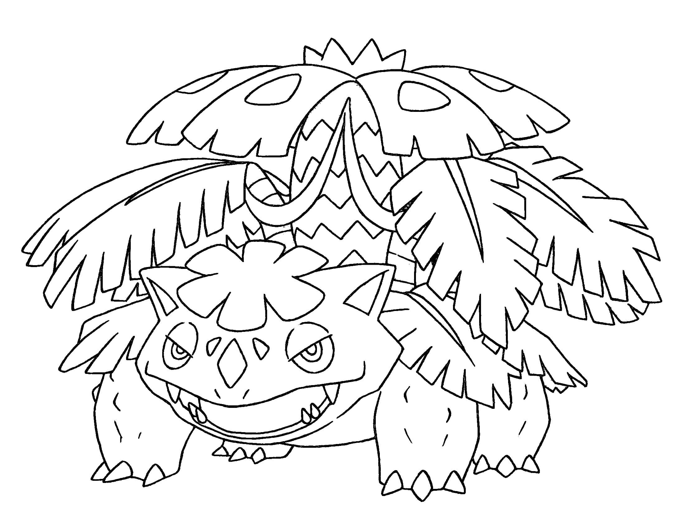 coloring page pokemon