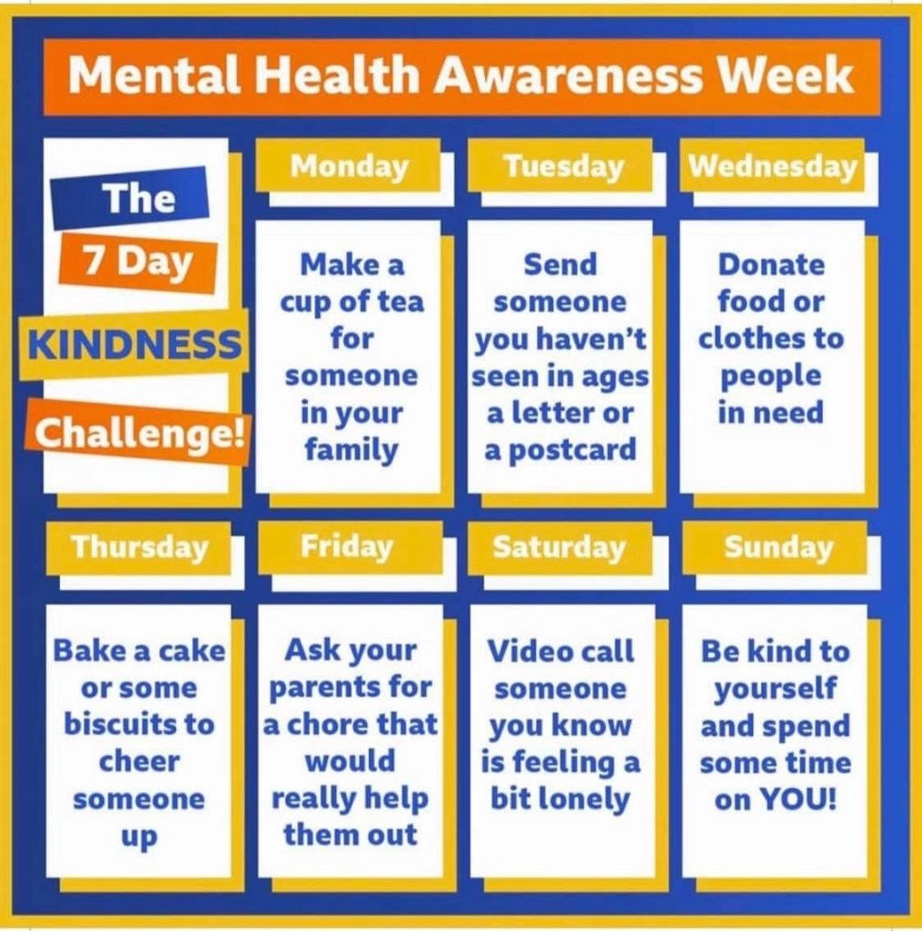 child mental health week activities