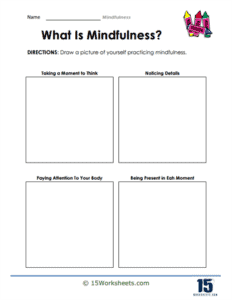 Mindfulness Worksheets 15 Worksheets
