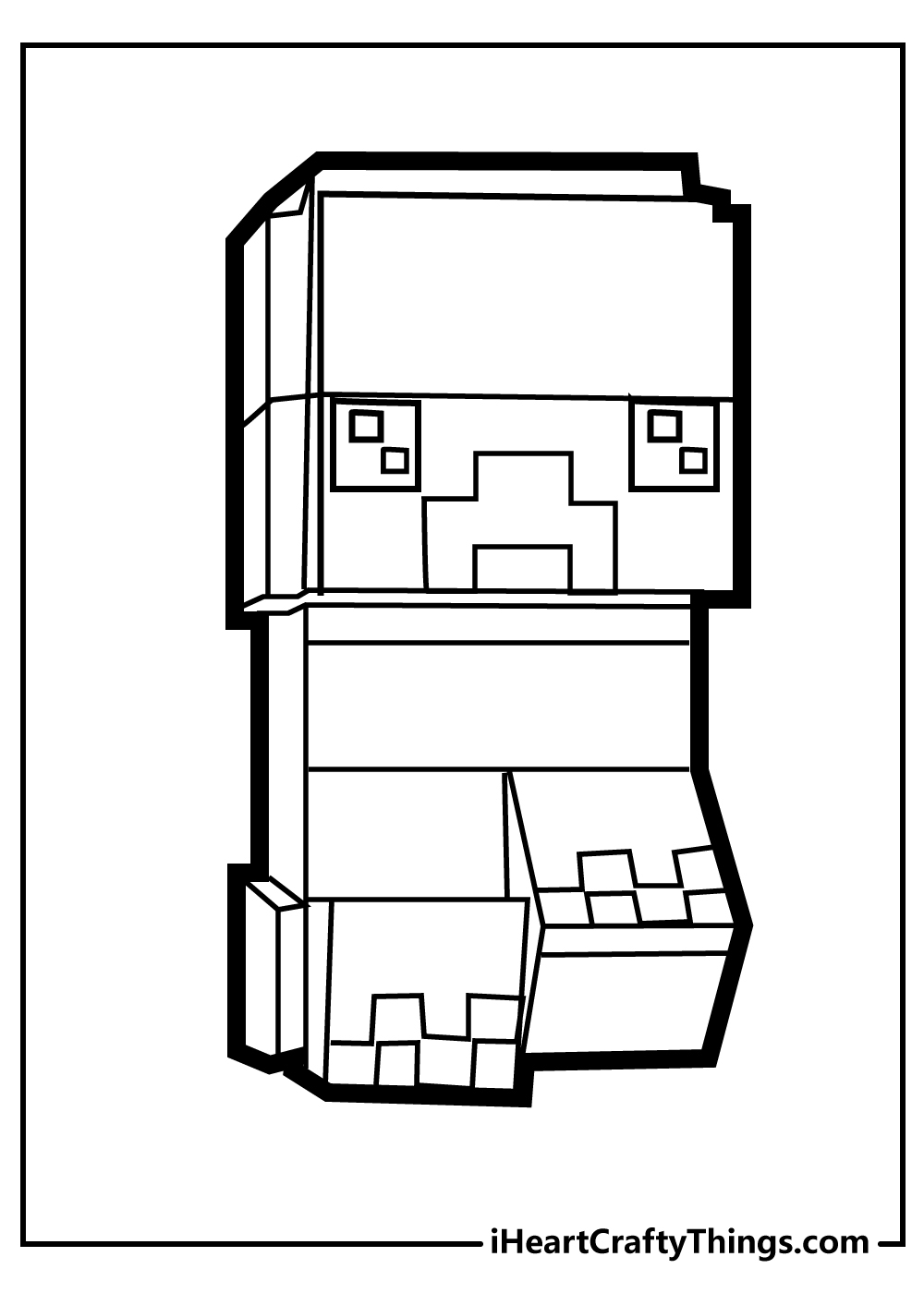 Minecraft Colouring Pages Free Pdf For S Infoupdate