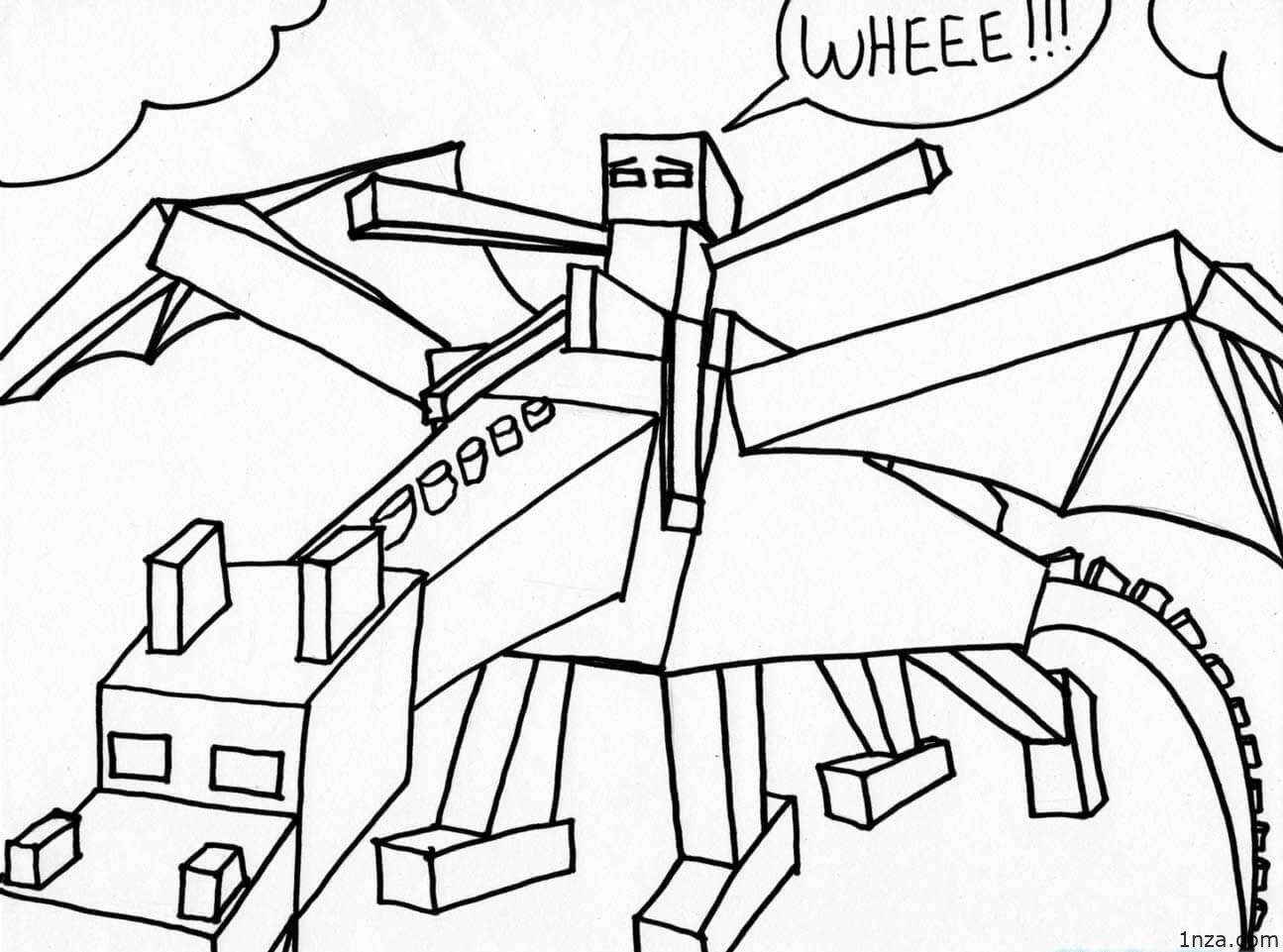 Minecraft Dungeons Coloring Pages Coloring Home