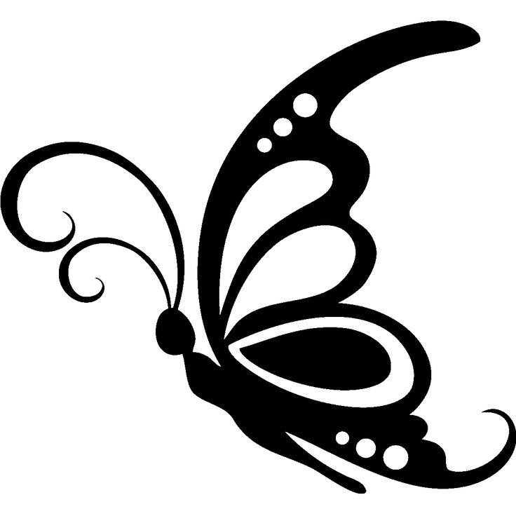 Monarch Butterfly Stencil ClipArt Best