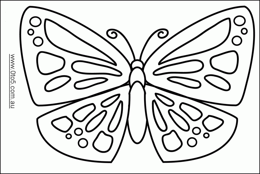 Monarch Butterfly Template Cliparts co