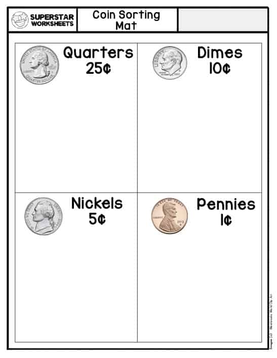 money worksheets for students