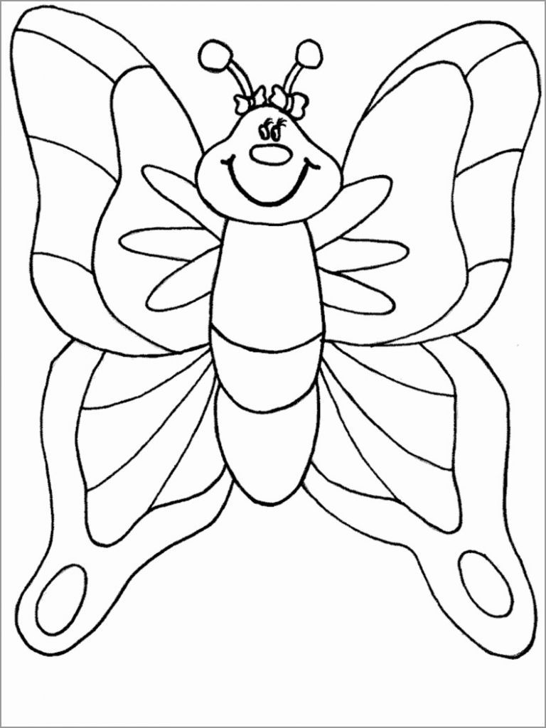 Moth Coloring Pages ColoringBay