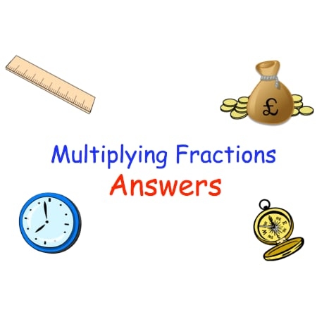Multiplying Fractions Answers Corbettmaths Primary