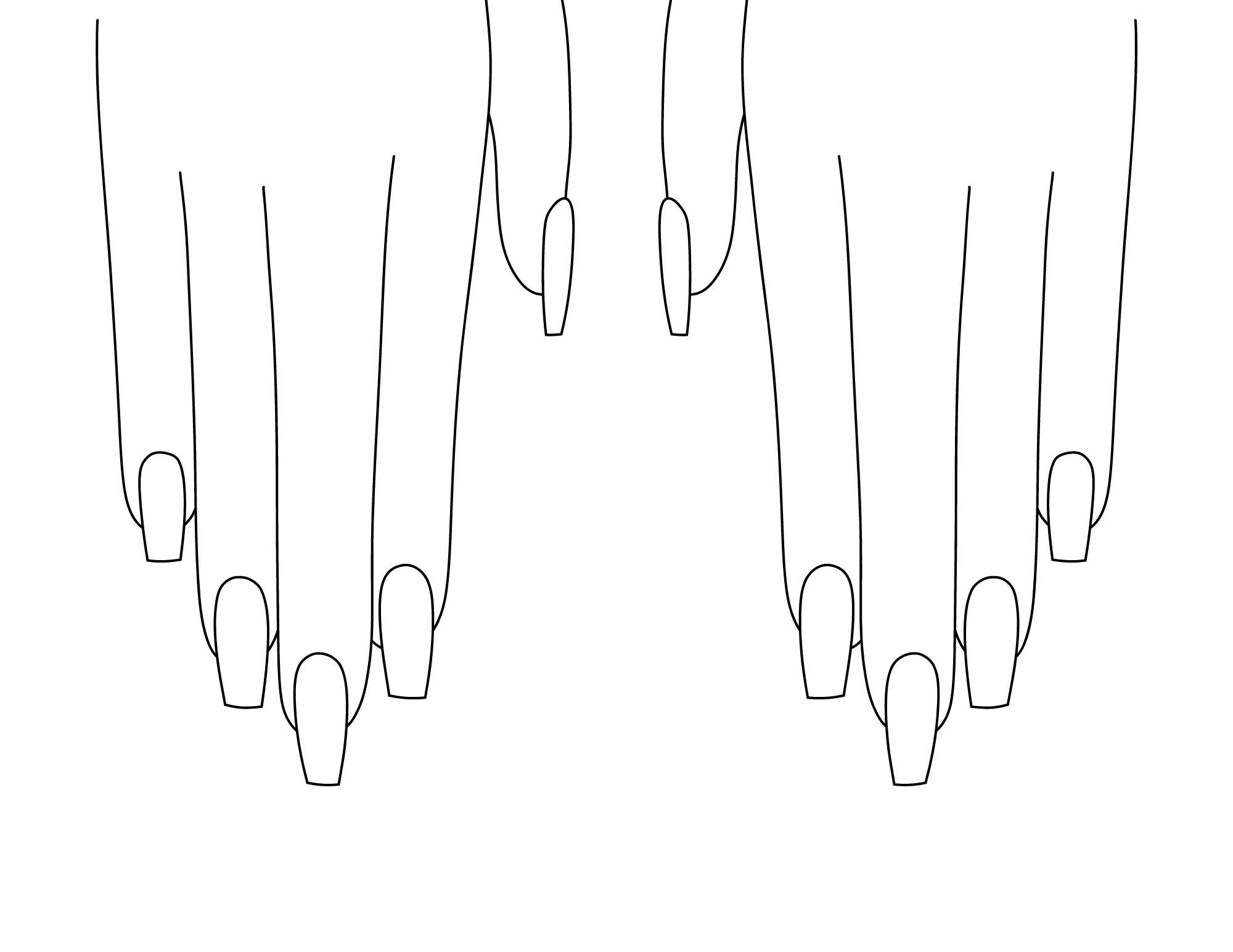 free printable fingernails for kids