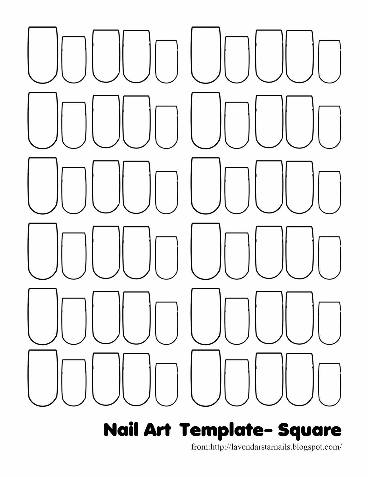 Nail Art Template Printable Printable New Year Banners