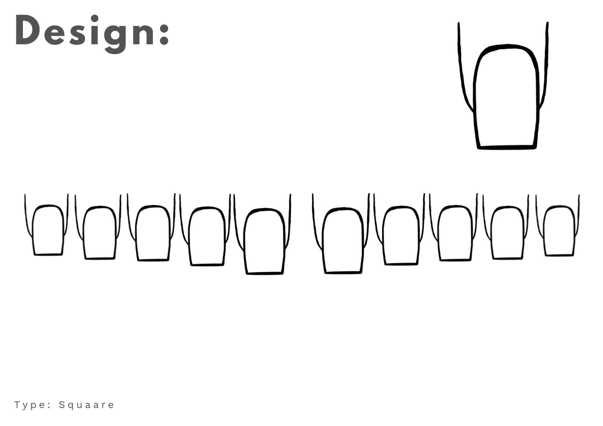 nail art printable template