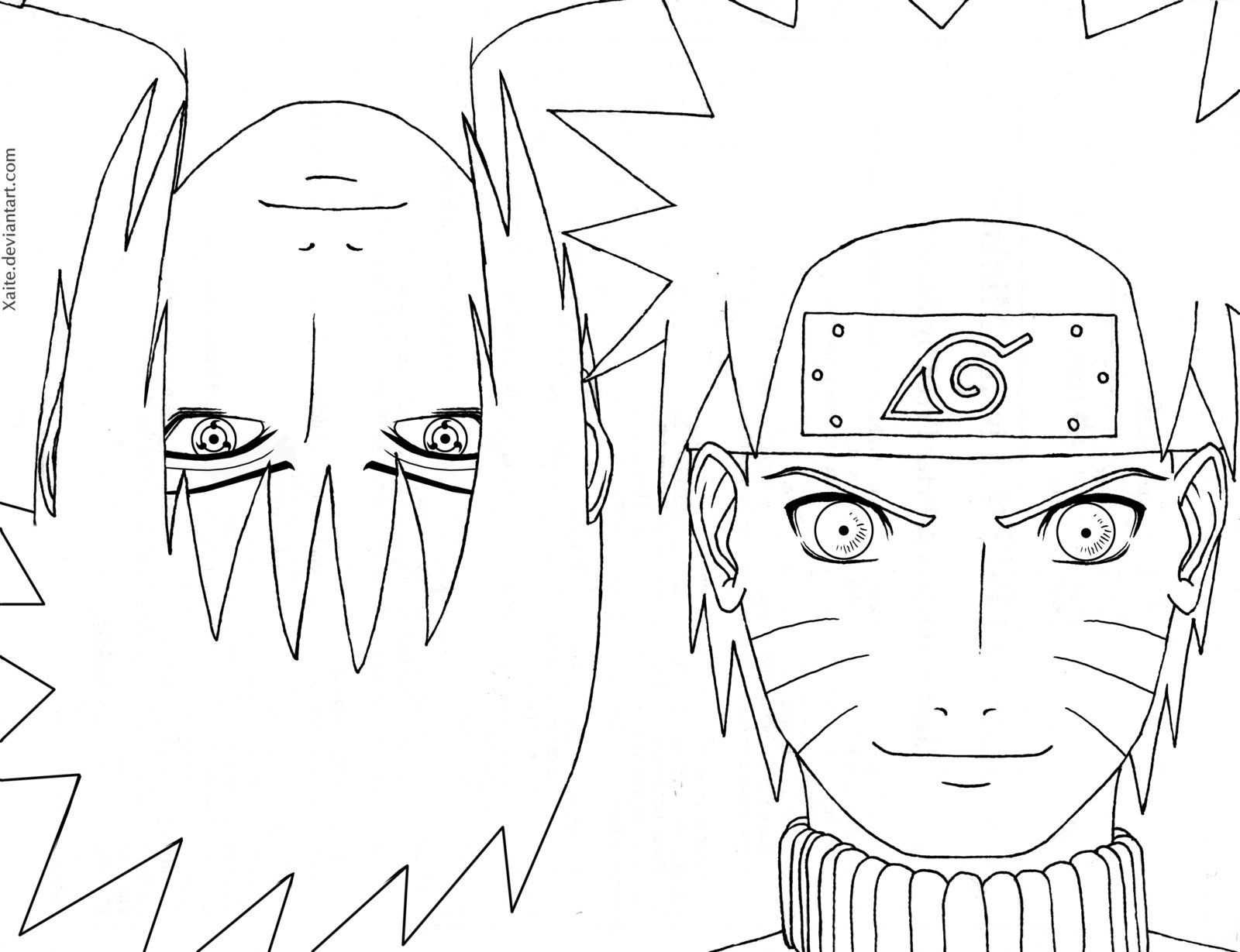Naruto Coloring Pages Pdf Coloring Home
