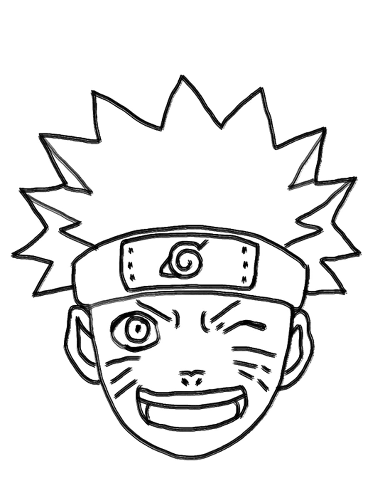 Naruto Coloring Pages Printable Realistic Coloring Pages