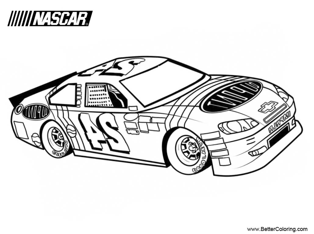 Nascar Coloring Pages Drawing Pictures Free Printable Coloring Pages