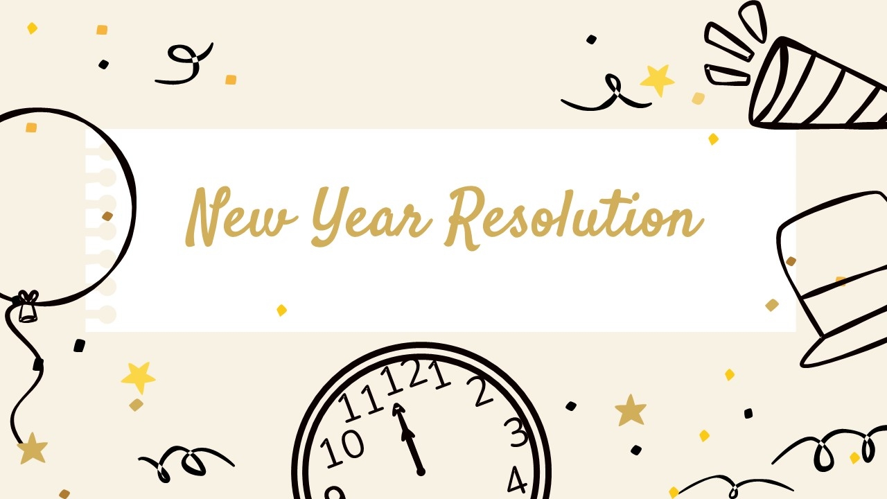 New Year Resolution Template Free PowerPoint And Google Slides SlideChef