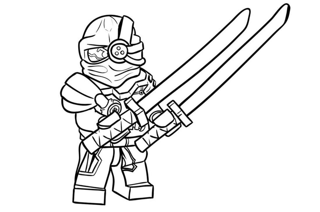 ninja coloring pages printable