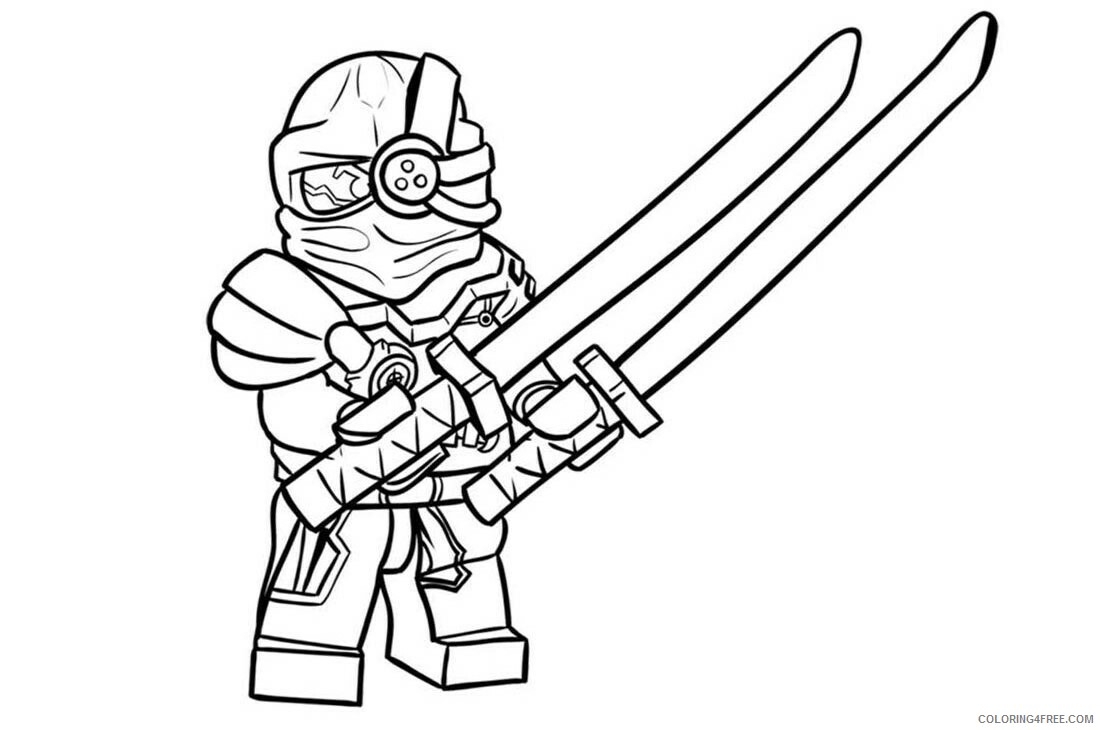 Ninja Kidz Coloring Pages Coloring Home