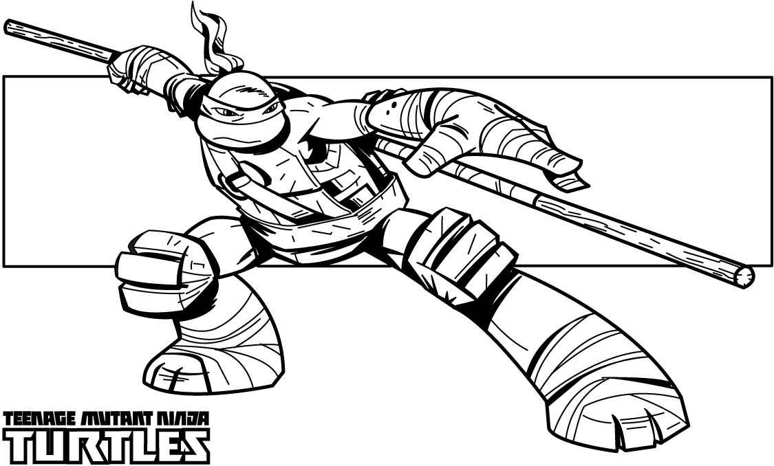 Ninja Turtles Coloring Pages Pdf Coloring Home