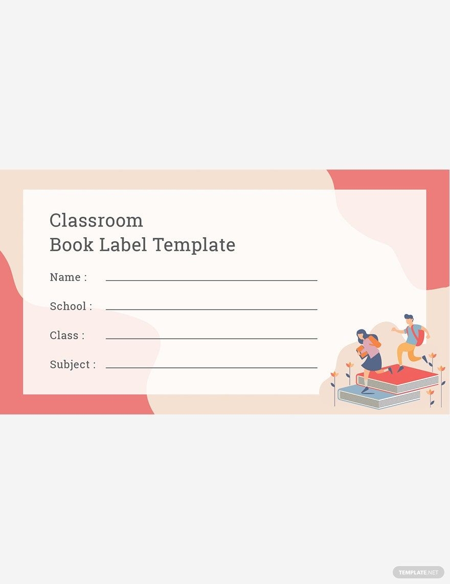 Notebook Label Template In Word Download Template