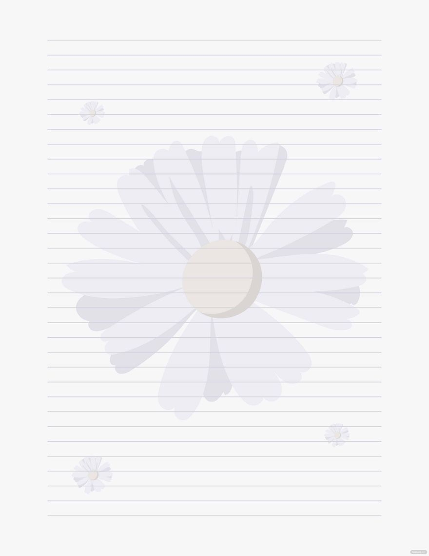 blank notebook paper template