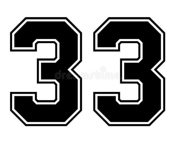 Number 3 Printable Template