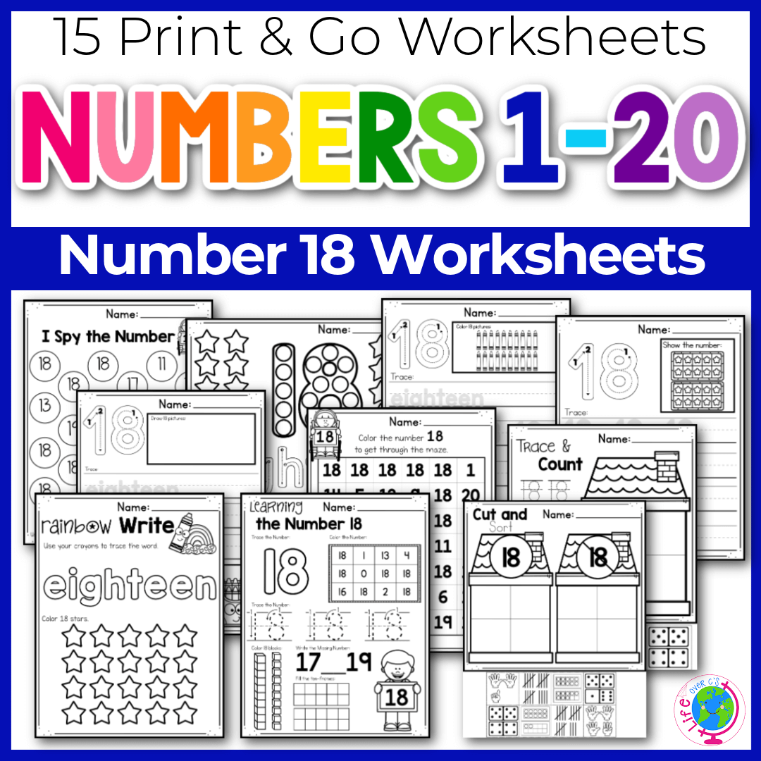 number 2 worksheets pdf
